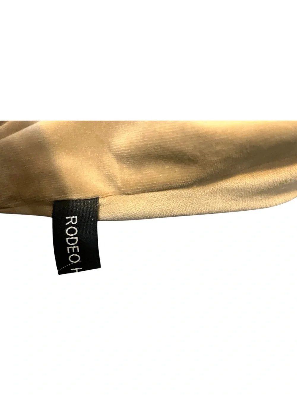 Rodeo Home velvet zipper